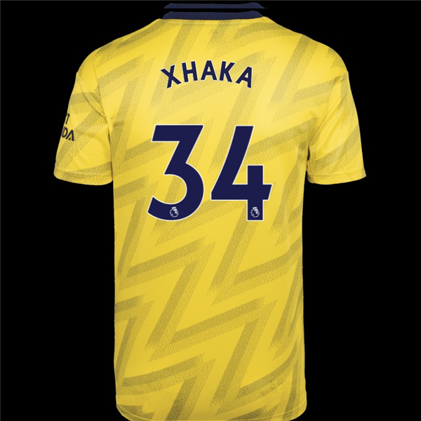 Arsenal Away Jersey 19/20 34#Xhaka
