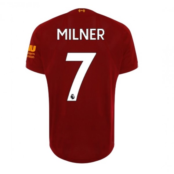 Liverpool home Jersey 19/20 7#Milner