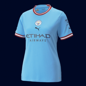 Manchester City Women's Home Jersey 22/23 (Customizable)